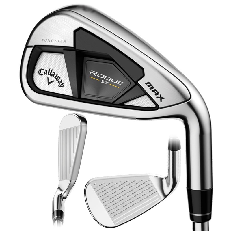 Callaway Rogue ST Max Single Iron 2022 Men Right – 4 True Temper Elevate MPH Steel – Regular