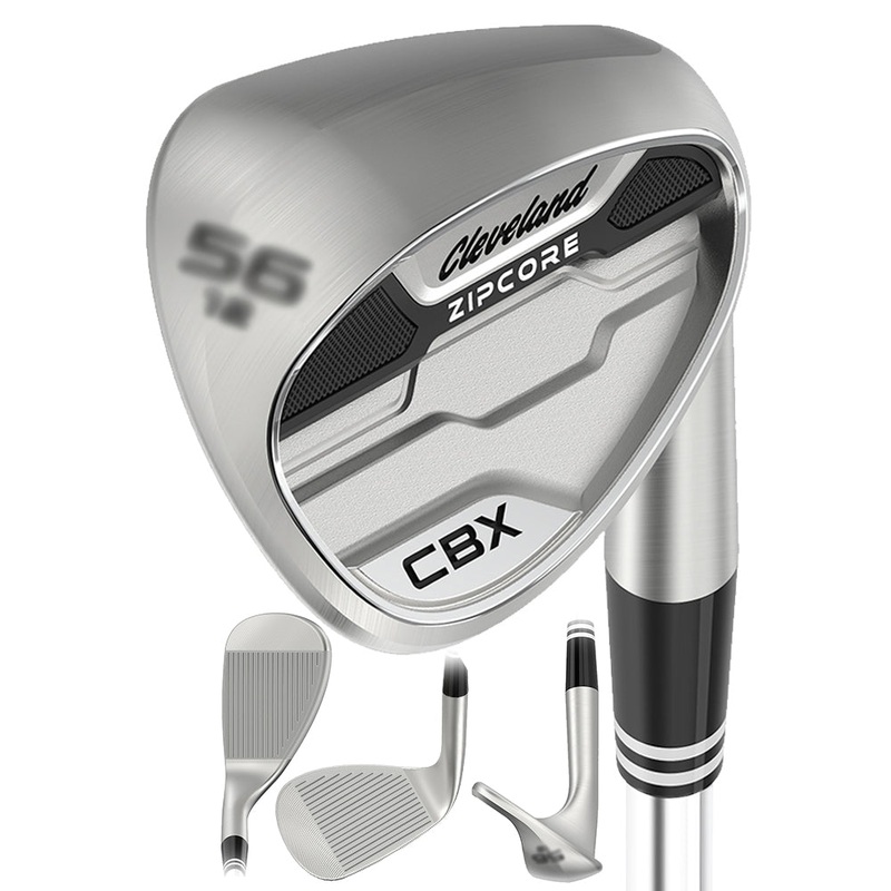 Cleveland CBX ZipCore Wedge – 22 Women Right – 48 – 9 Action Ultralite 50 Ladies Graphite – Wedge