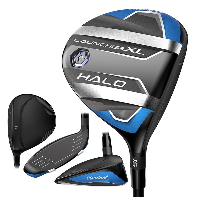 Cleveland Launcher XL Halo Fairway Wood – 21 Men Right – 3 – 15 Project X Cypher 55 Graphite – Senior