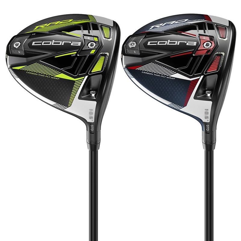 Cobra RADSpeed Driver 460cc – 21 Men Right – 9 Fujikura Motore X F3 Graphite – Regular Matte Black/Turbo Yellow