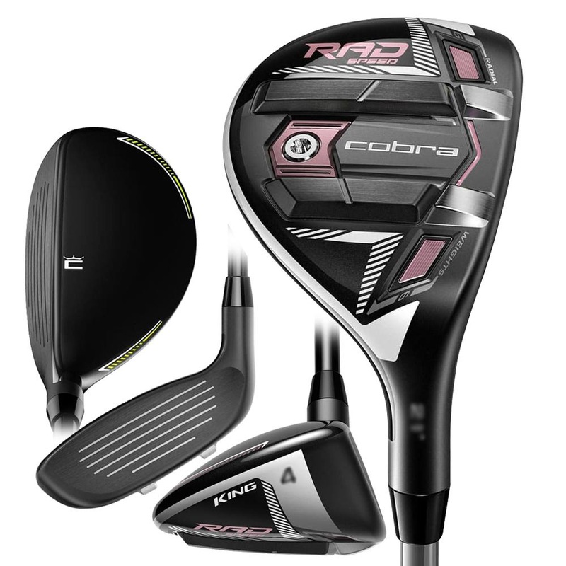 Cobra RADSpeed Hybrid 2021 Women Right – 4 – 21 UST Recoil 450 ESX Ladies Graphite – Ladies