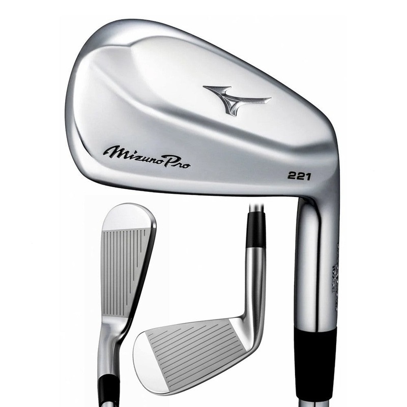 Mizuno Pro 221 Forged Iron Set – 22 Men Right – 4-PW Project X LS Steel – Stiff