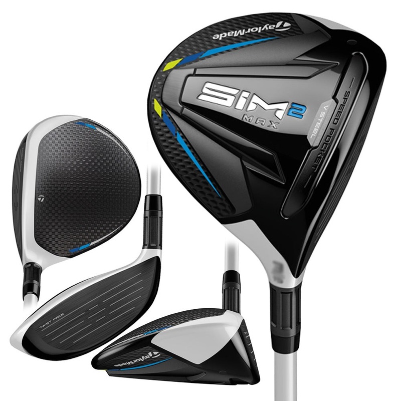 TaylorMade SIM2 Max Fairway Wood – 21 Women Right – 3HL – 16.5 Aldila NV Ladies 45 Graphite – Ladies