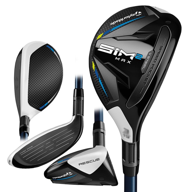 TaylorMade SIM2 Max Rescue Hybrid – 21 Men Right – 3 – 19 Fujikura Ventus Blue 6 Graphite – Regular