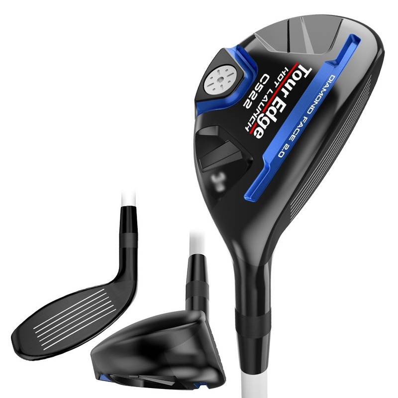 Tour Edge Hot Launch C522 Hybrid – 21 Men Right – 3 – 19 Mitsubishi Fubuki HL55 Graphite – Senior