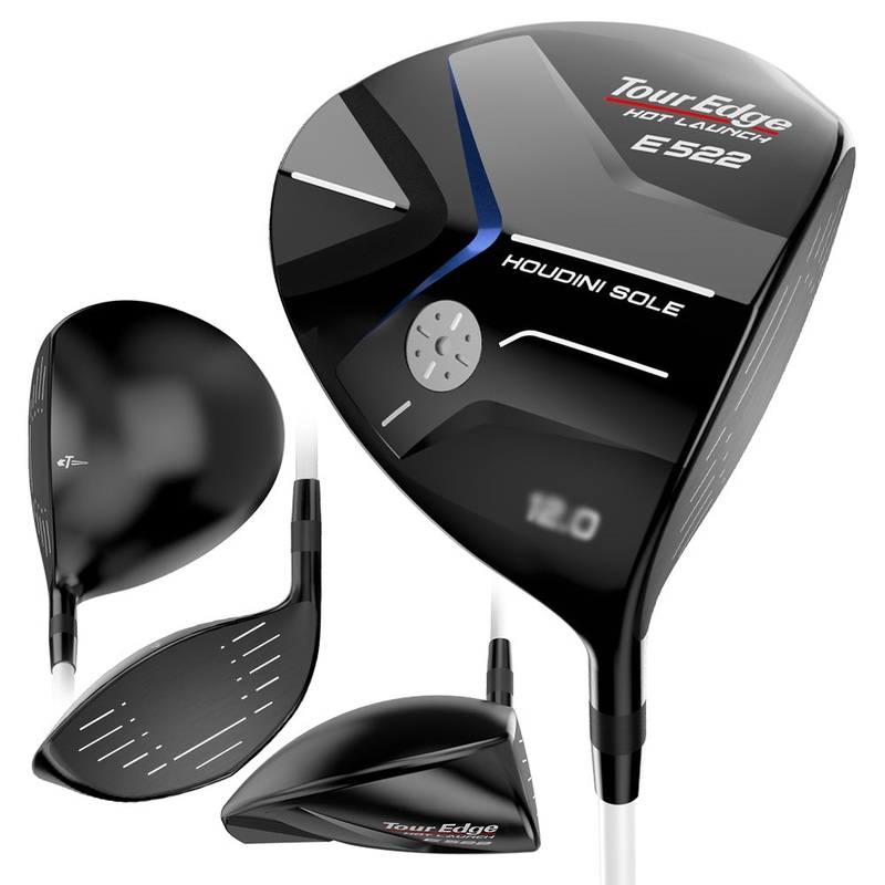 Tour Edge Hot Launch E522 Driver 460cc – 21 Men Right – 10.5 Mitsubishi Fubuki HL50 Graphite – Senior