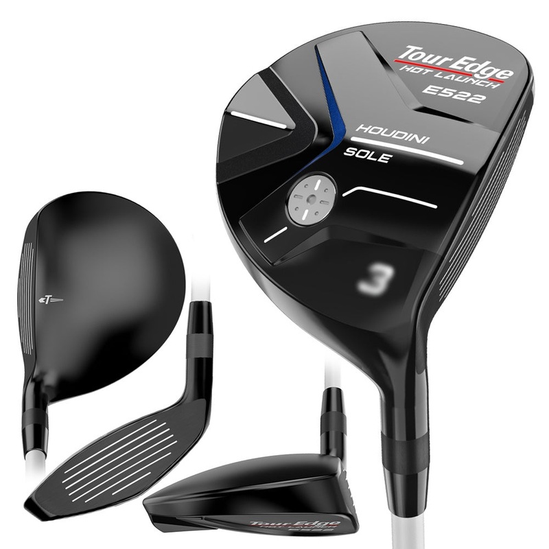 Tour Edge Hot Launch E522 Fairway Wood – 21 Men Right – 3 – 16 Mitsubishi Fubuki HL50 Graphite – Senior
