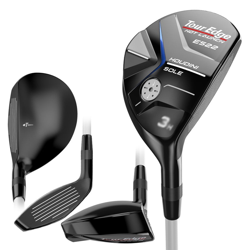 Tour Edge Hot Launch E522 Hybrid – 21 Men Right – 3 – 19 Mitsubishi Fubuki HL55 Graphite – Senior