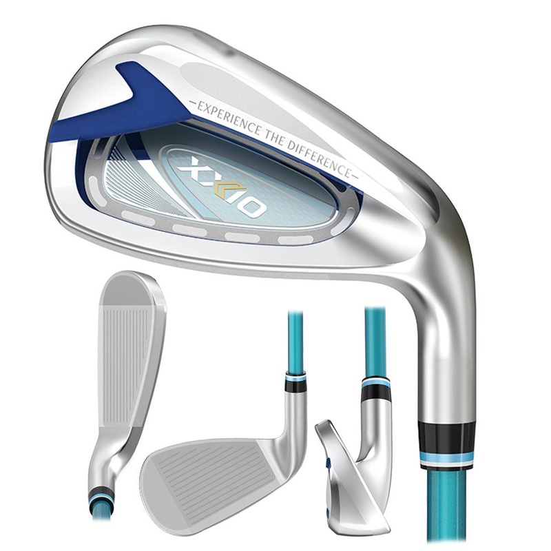 XXIO 12 Iron Set – 22 Women Right – 7-PW & SW XXIO MP-1200 Ladies Graphite – Ladies