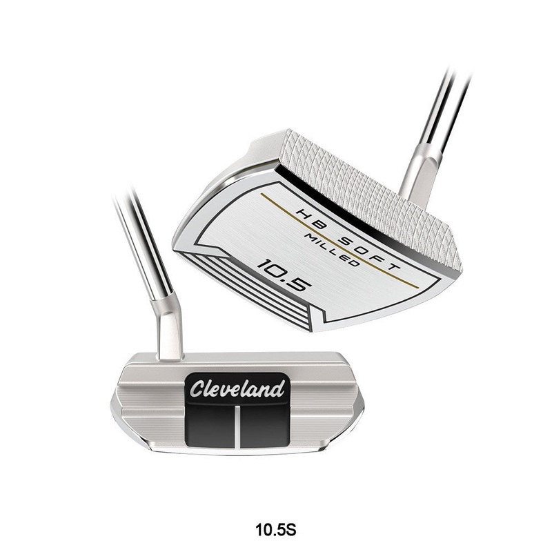 Cleveland HB Soft Milled Putter – 22 Women Right 10.5S – Stepless Chrome Straight 32