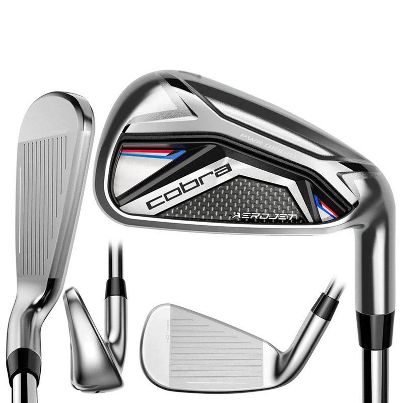 Cobra Aerojet Iron Set 2023 Right – 4-PW KBS Tour Lite Steel – Stiff