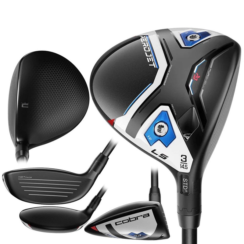 Cobra Aerojet LS Fairway Wood – 23 Men Right – 3 – 14.5 Mitsubishi Chemical Kai’li White 70 Graphite – Stiff