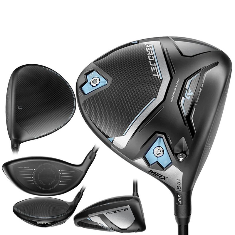 Cobra Aerojet Max Driver 460cc – 23 Women Right – 10.5 UST Helium Nanocore 4F1 Ladies Graphite – Ladies