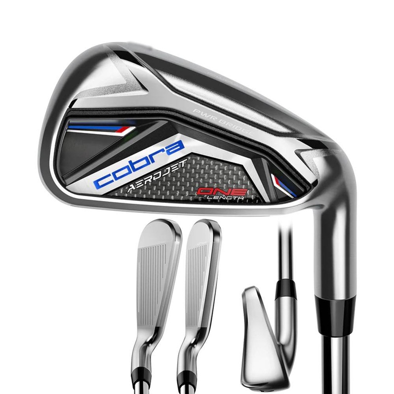 Cobra Aerojet One Length Iron Set 2023 Right – 5-PW, GW KBS Tour Lite Steel – Regular