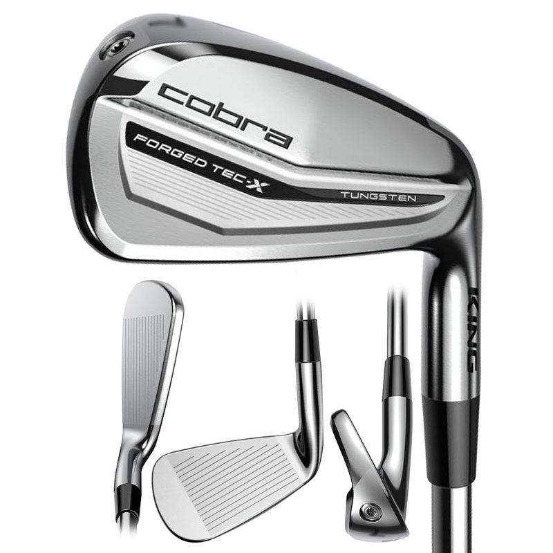 Cobra King Forged Tec X Iron Set – 22 Men Right – 5-PW & GW KBS Tour Lite Steel – Regular