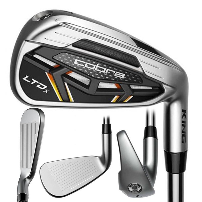 Cobra LTDx Forged Iron Set – 22 Men Right – 4-PW KBS Tour 90 Steel – Stiff