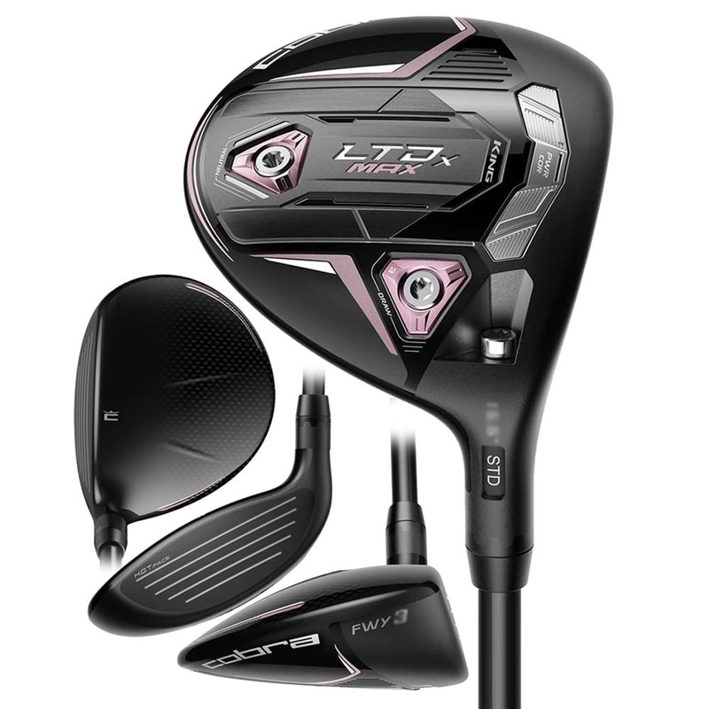 Cobra LTDx Max Fairway Wood – 22 Women Right – 3 – 18.5 UST Helium Nanocore 4F1 Ladies Graphite – Ladies