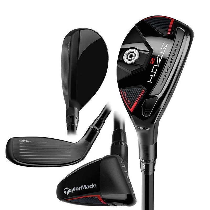 TaylorMade Stealth 2 Plus+ Rescue Hybrid – 23 Men Right – 2 – 17 Mitsubishi Kai?li Red 85 Graphite – Stiff
