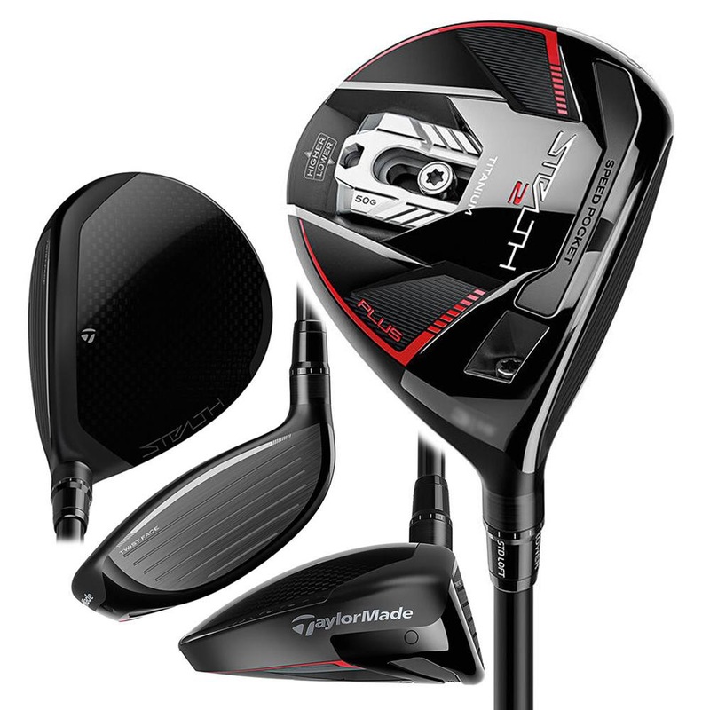 TaylorMade Stealth 2 Plus+ TI Fairway Wood – 23 Men Right – 3 – 15 Mitsubishi Kai?li Red 65 Graphite – Regular