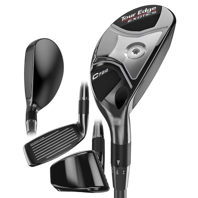 Tour Edge Exotics C722 Hybrid – 22 Women Right – 2 – 17 KBS TGI Tour 50 Ladies Graphite – Ladies