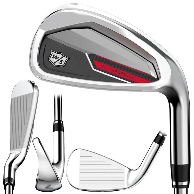Wilson Dynapower Iron Set 2023 Right – 5-PW, GW KBS Max Ultralite Steel – Regular