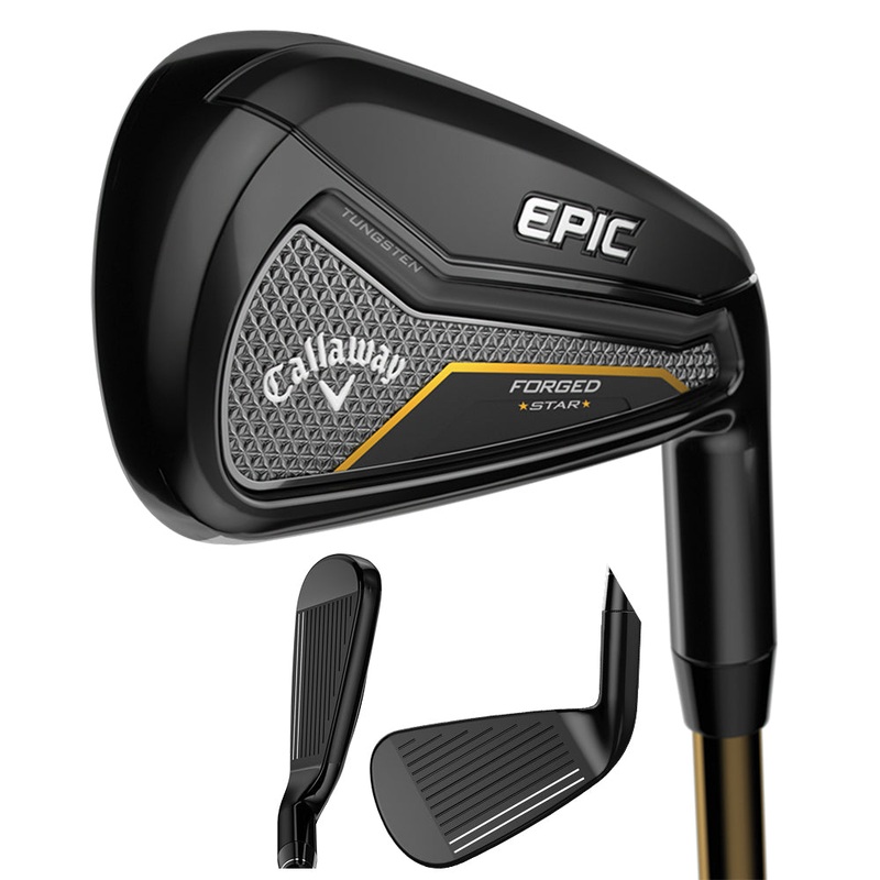 Callaway Epic Forged Star Single Iron – 19 Women Right – AW UST Mamiya ATTAS Speed Series 40 Graphite – Ladies