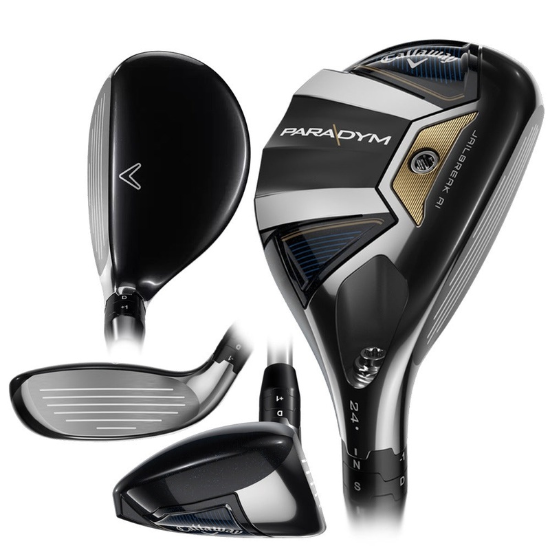 Callaway Paradym Hybrid – 23 Men Right – 3 – 18 Aldila Ascent PL Blue 50 Graphite – Senior