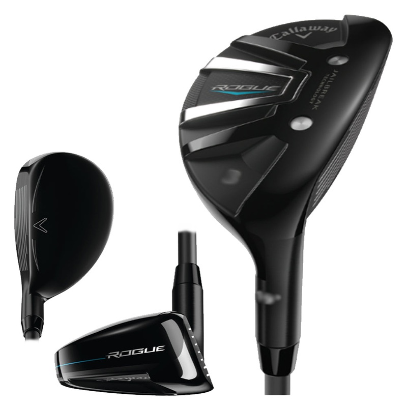 Callaway Rogue Hybrid – 18 Men Left – 4 – 21 Rogue Hybrid Graphite – Stiff