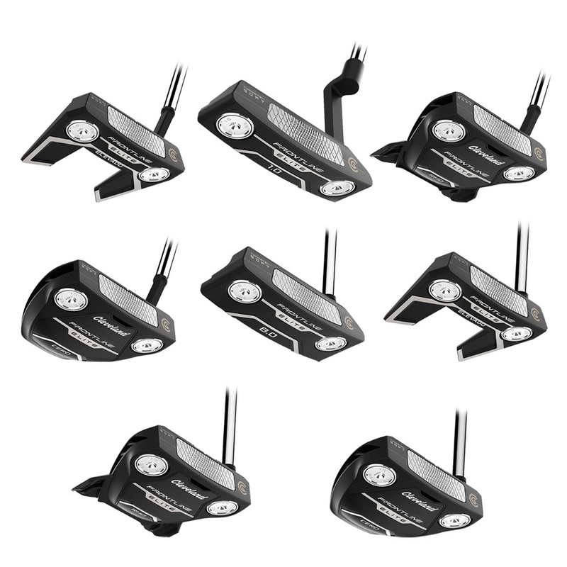 Cleveland Frontline Elite Putter – 23 Right 1.0 Plumbers Neck – Stepless Chrome Straight 34