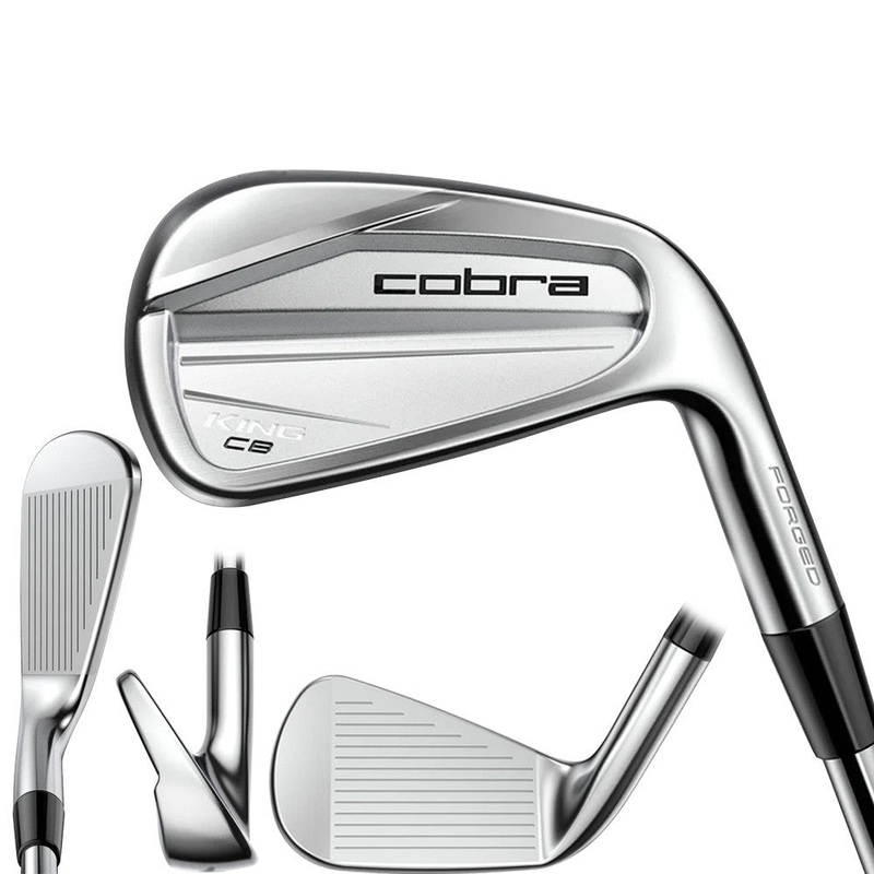 Cobra King CB/MB Forged Iron Set – 23 Men Right – 4-PW KBS $-Taper Steel – Stiff