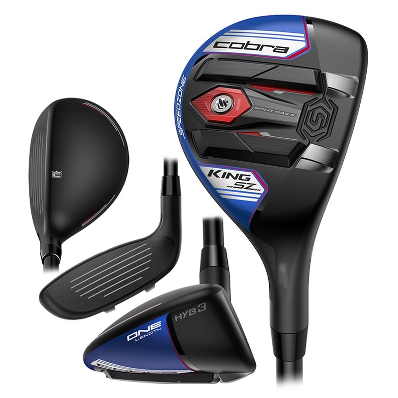 Cobra King SpeedZone One Length Hybrid – 20 Men Left – 4 – 21 UST Recoil ESX 480 Graphite – Senior