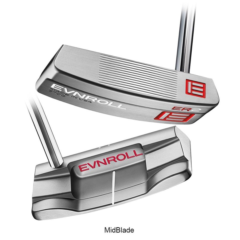Evnroll ER2 MidBlade Putter 2022 Right – MidBlade 33 Gravity Black