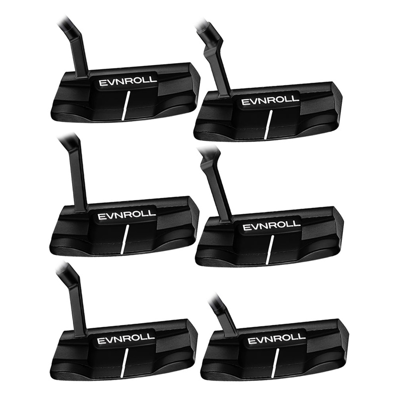 Evnroll ER2vB MidBlade Putter – 22 Right – Short Slant 33 Gravity Black