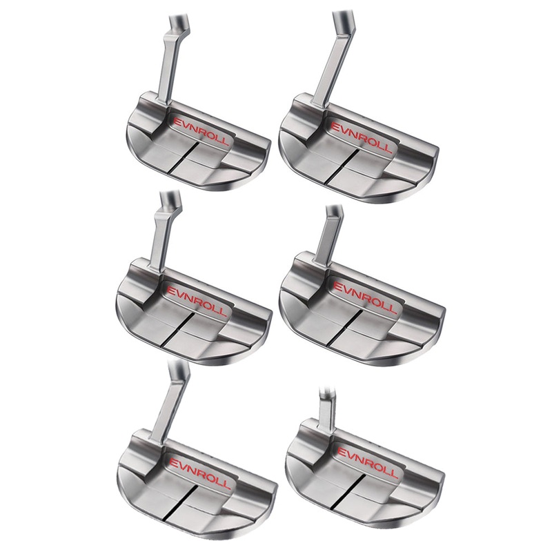 Evnroll ER8v TourMallet Putter – 21 Right – Short Slant 33 Gravity Red