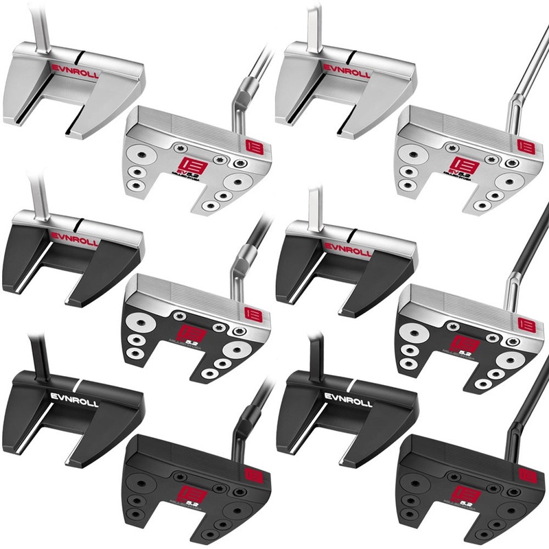 Evnroll EV5.2 Mallet Putter – 23 Right – Satin Short Slant 33 Gravity Black