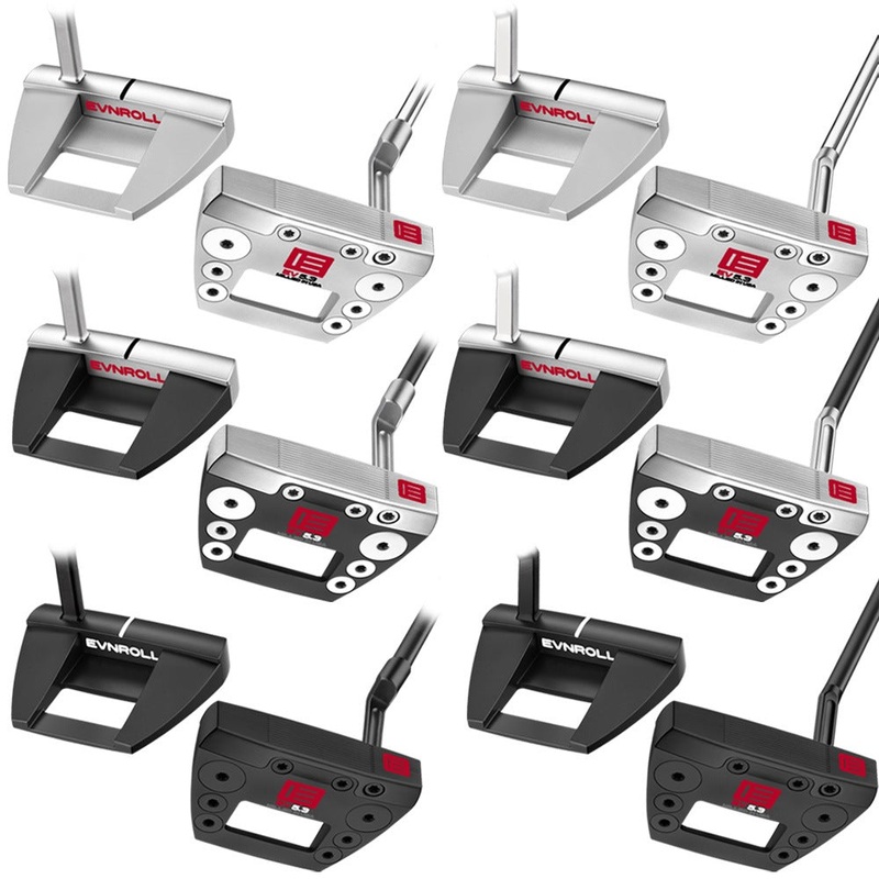 Evnroll EV5.3 Mallet Putter – 23 Right – Satin Short Slant 33 Gravity Black