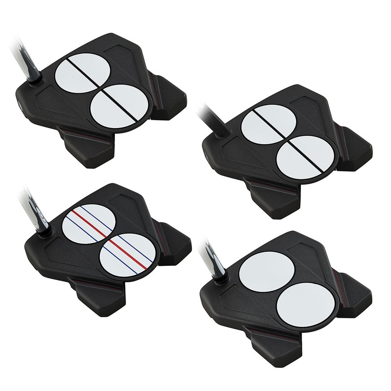 Odyssey Ten LE Putter – 22 Right – Red 2-Ball Ten 33 Oversize Grip