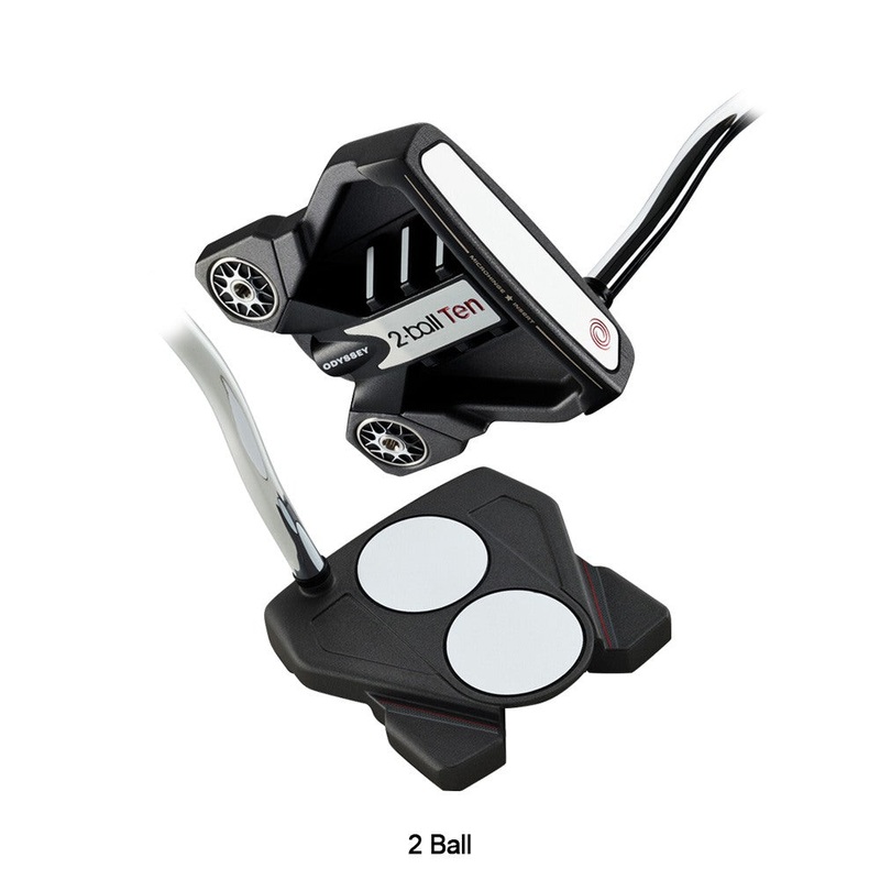 Odyssey White Hot 2 Ball Ten Putter – 23 Right AL Lined 40