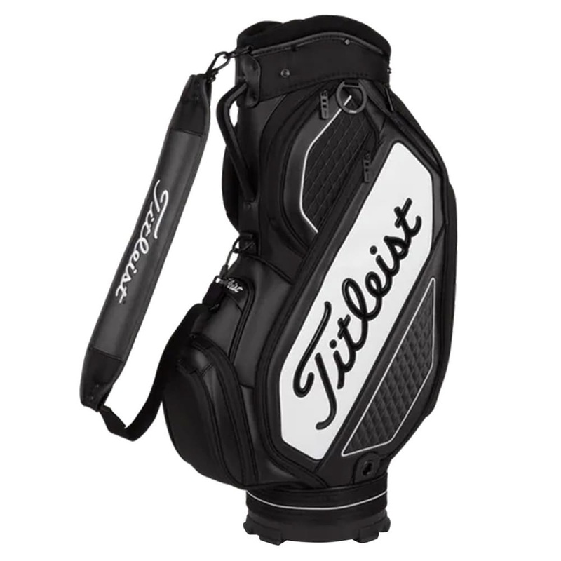 Titleist Midsize Staff Bag – 25 Black/White
