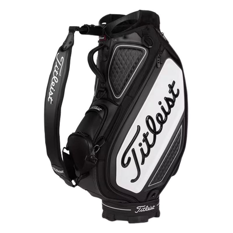 Titleist Tour Staff Bag – 25 Black/White