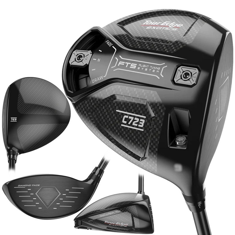 Tour Edge Exotics C723 Driver 445cc – 23 Men Right – 8 Mitsubishi Tensei AV Blue 65 w/ Xlink Tech Graphite – Regular