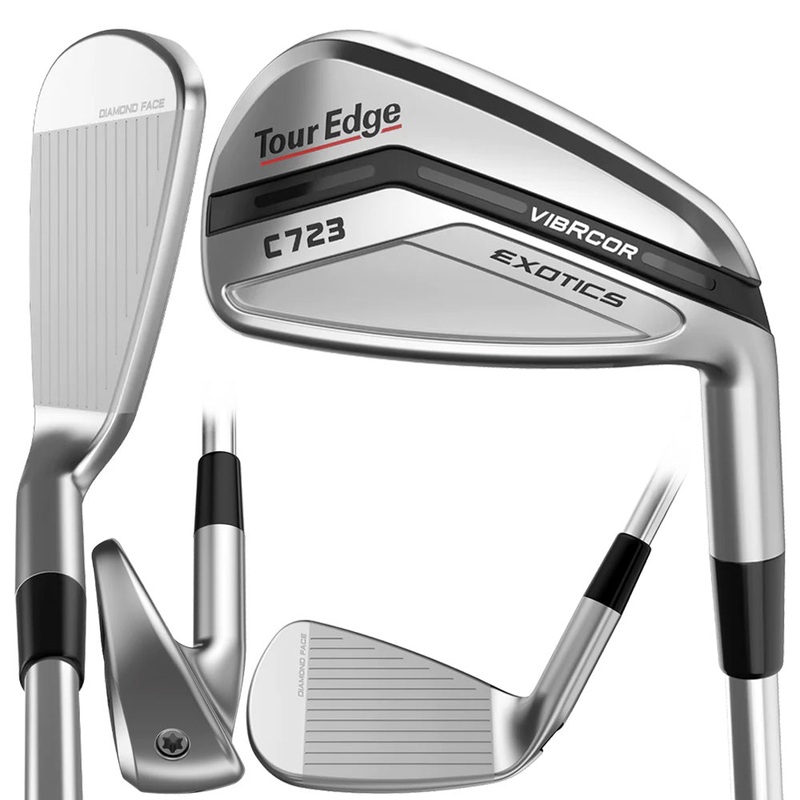 Tour Edge Exotics C723 Single Iron – 23 Men Right – 7 KBS Tour 110 Steel – Regular