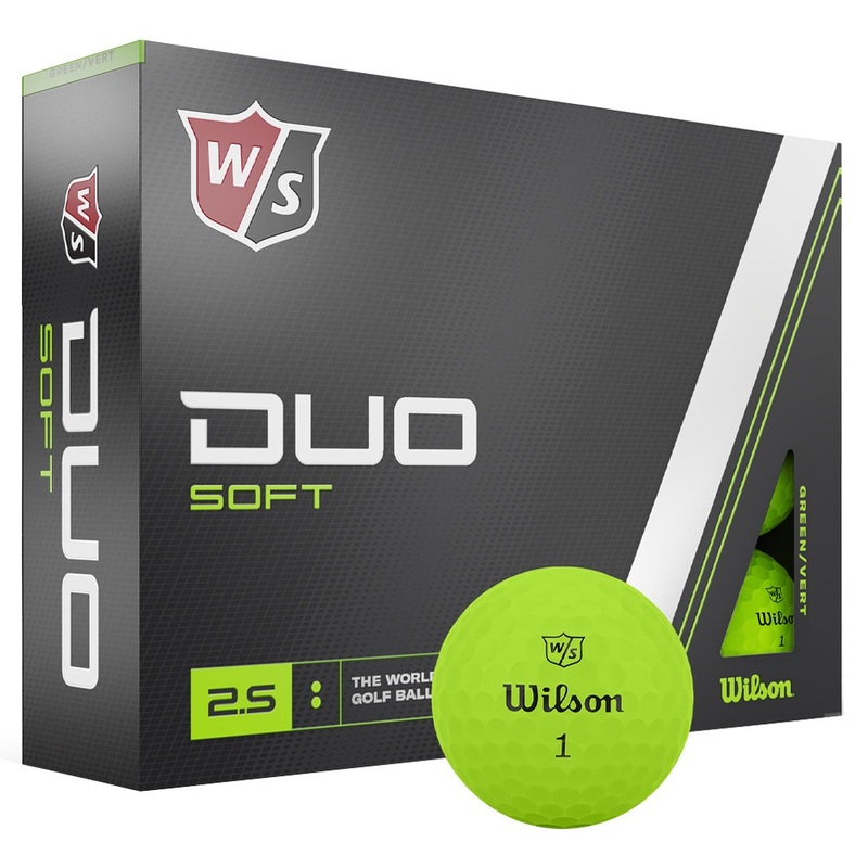 Wilson Duo Soft Golf Balls (Prior Generation) 1 Dozen Green
