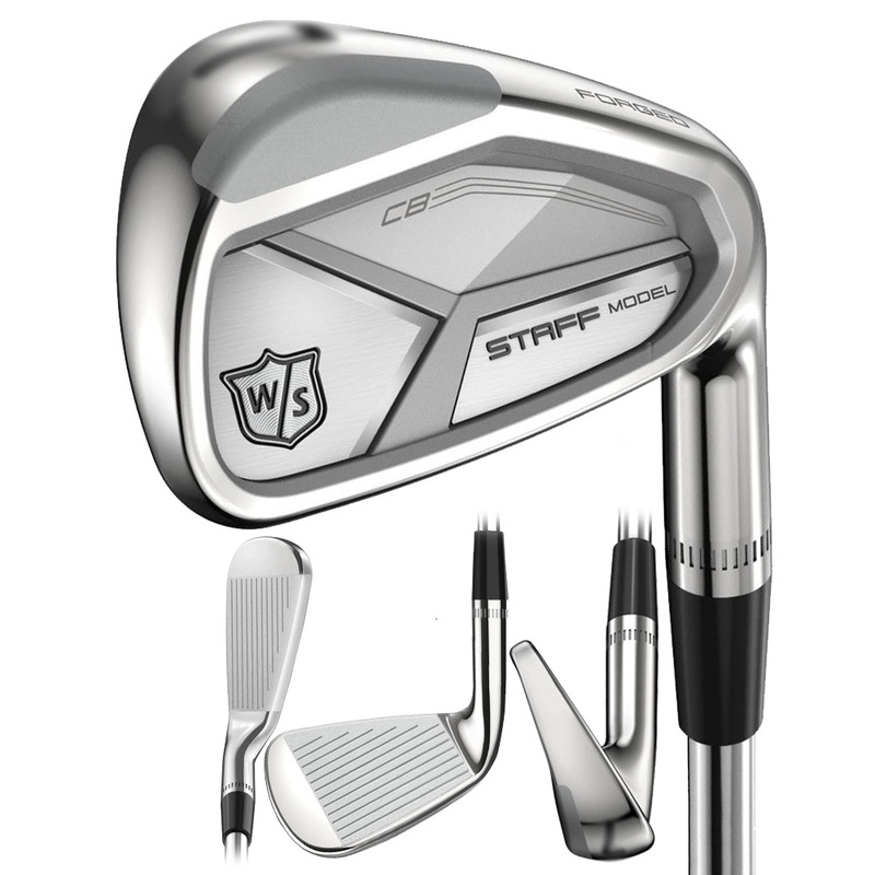 Wilson Staff Model CB Iron Set – 21 Men Right – 4-PW True Temper Dynamic Gold Steel – Regular