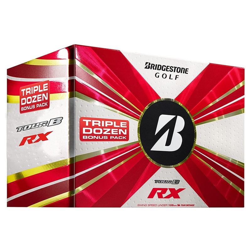 Bridgestone Tour B RX 3 Dozen Golf Balls (Prior Generation) 3 Dozen White