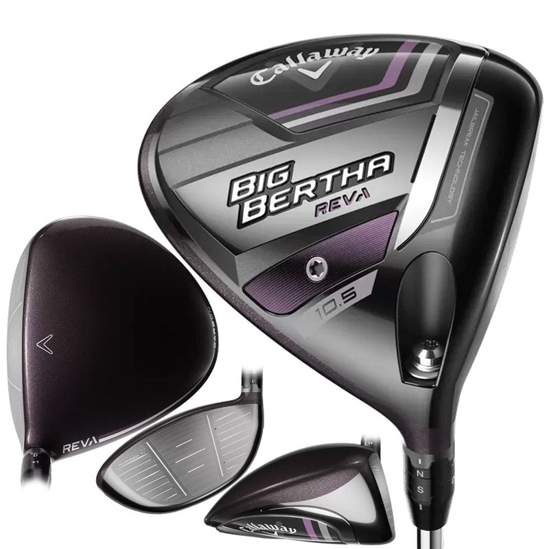 Callaway Big Bertha Reva 23 Driver 460cc – 23 Women Right – 10.5 Callaway RCH 40 Ladies Graphite – Ladies