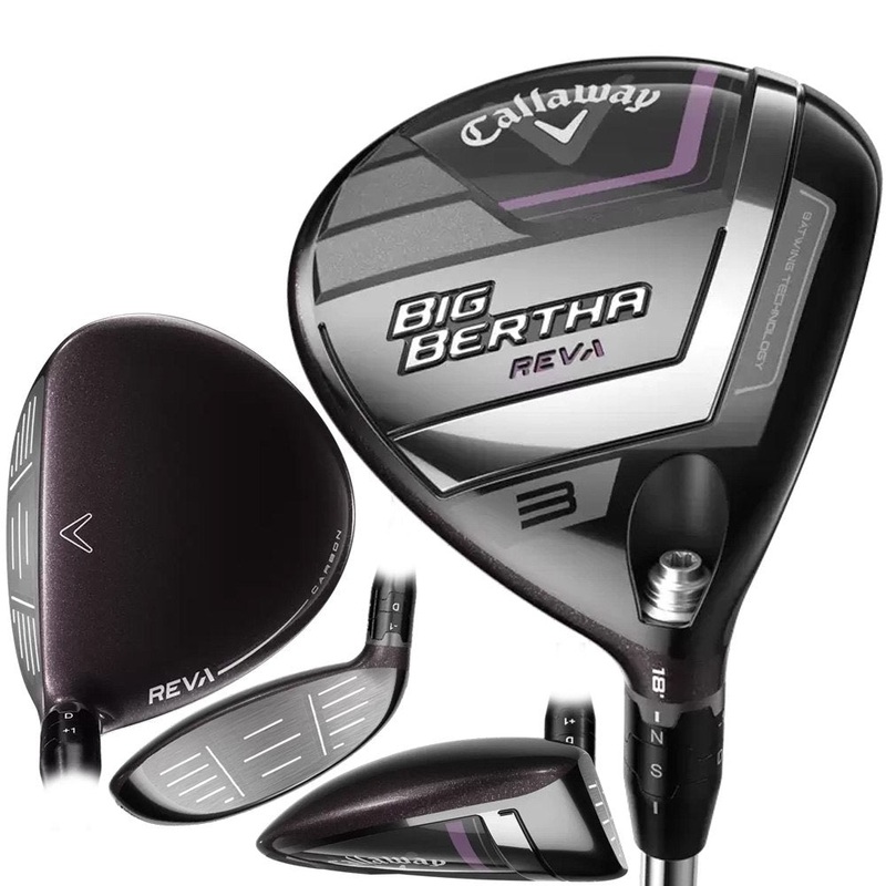 Callaway Big Bertha Reva 23 Fairway Wood – 23 Women Right – 3 – 18 Callaway RCH 40 Ladies Graphite – Ladies