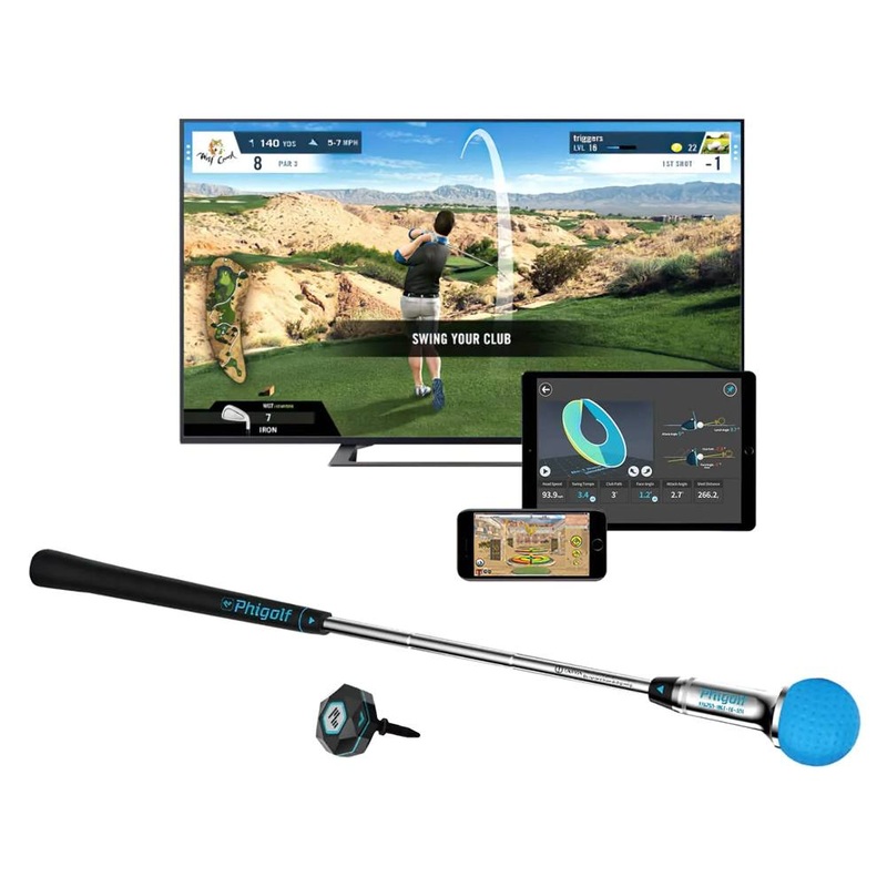 GolfBuddy Phigolf 2 Swing Trainer 2023 Black