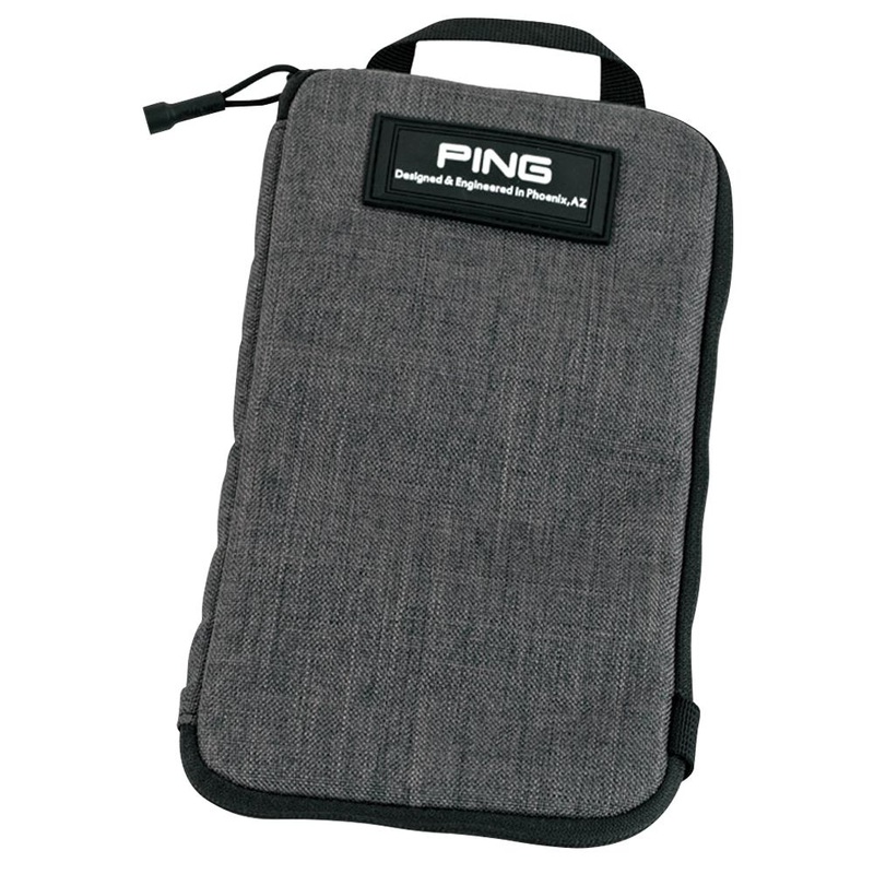 PING 214 Valuables Pouch 2022 Gunmetal/Black
