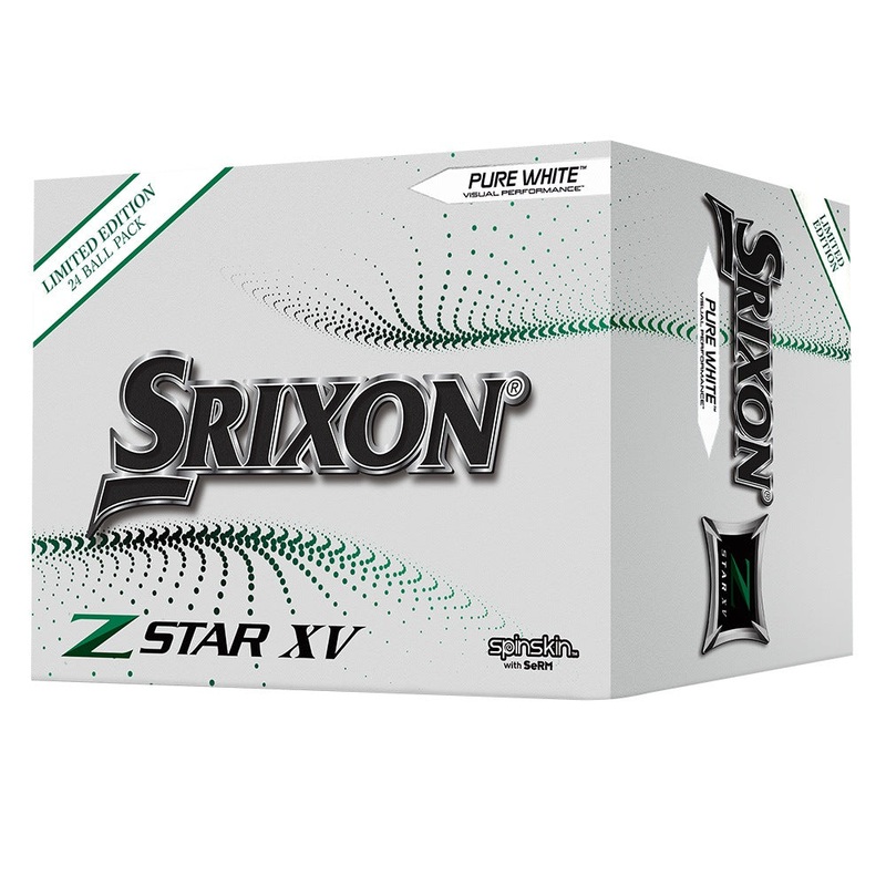 Srixon Z-Star XV 7 Limited Edition 2 Dozen Golf Balls 2022 2 Dozen White